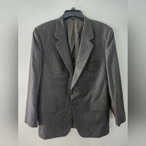 Corneliani Super 100's Extrafine Merinos Virgin Wool Jacket Blazer EU 56 USA 46